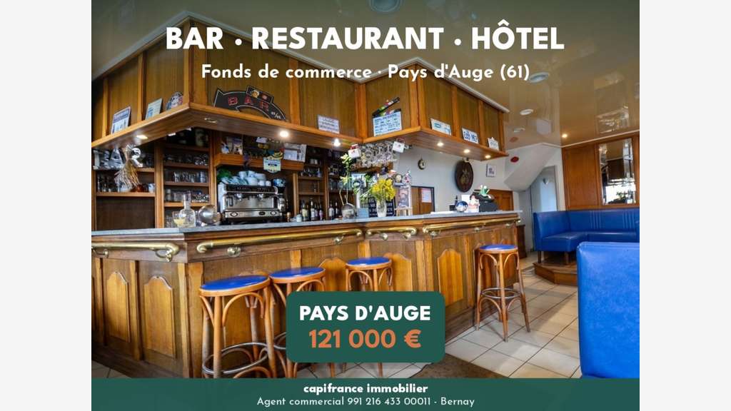 Hôtel-restaurant de charme à vendre au Sap 61