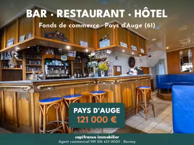 Hôtel-restaurant de charme à vendre au Sap 61