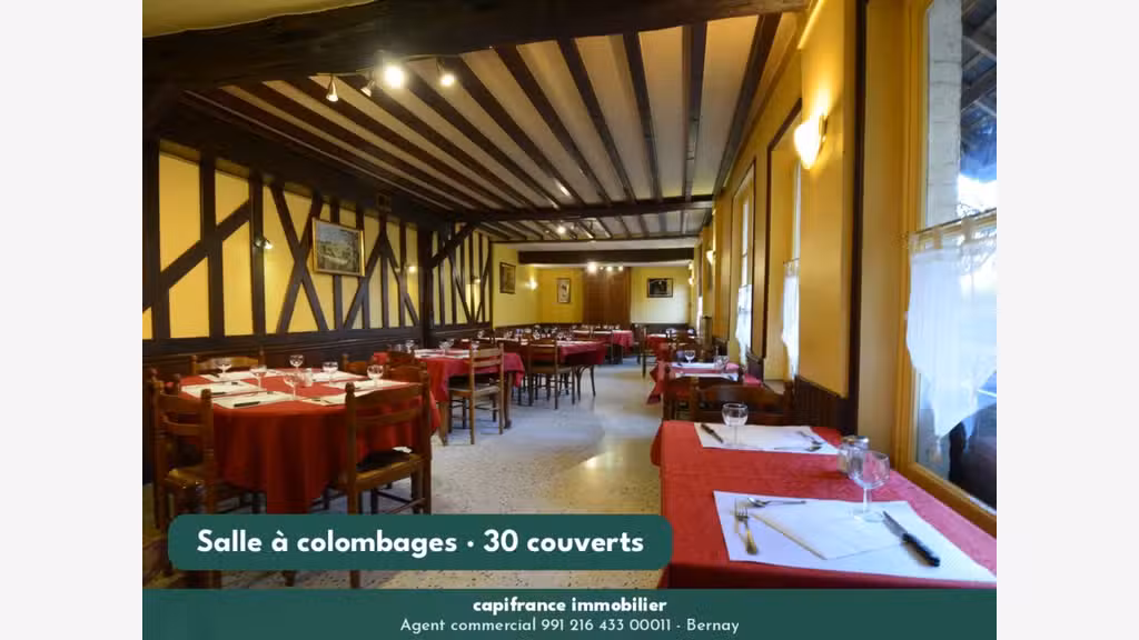 Hôtel-restaurant de charme à vendre au Sap 61