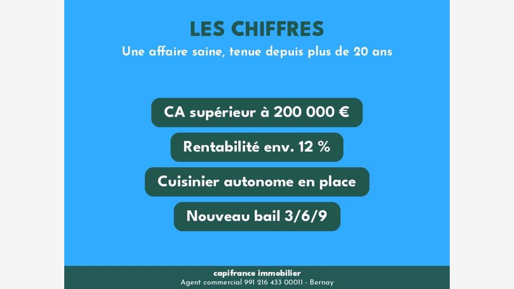 Hôtel-restaurant de charme à vendre au Sap 61
