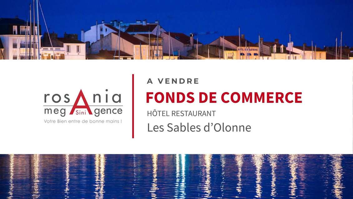 Vente hôtel-restaurant 20 ch aux Sables-d'Olonne