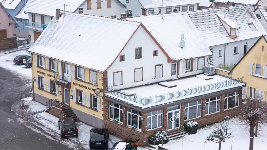 Vente murs + fonds hôtel restaurant à Lichtenberg