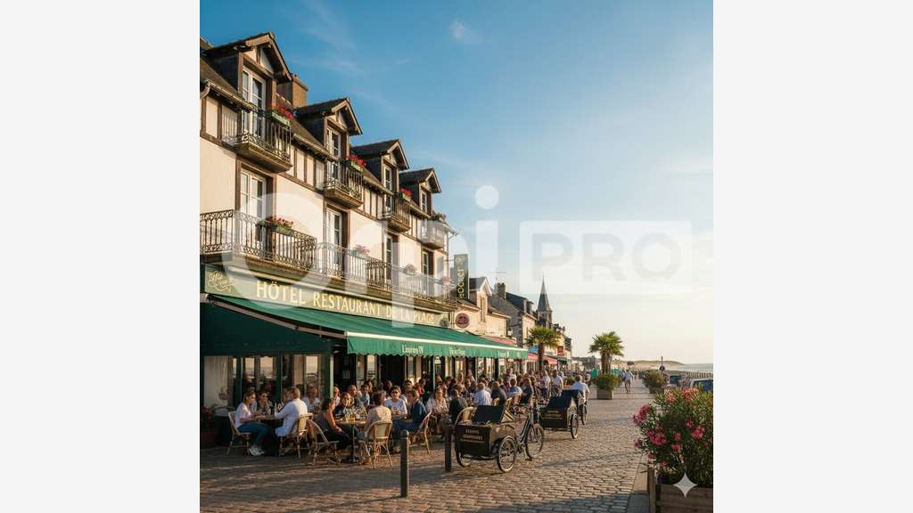 Vente hôtel 10 ch Lit-et-Mixe bel empl stratégique
