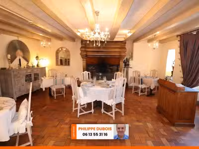 A vendre hôtel restaurant logis de France Lusignan