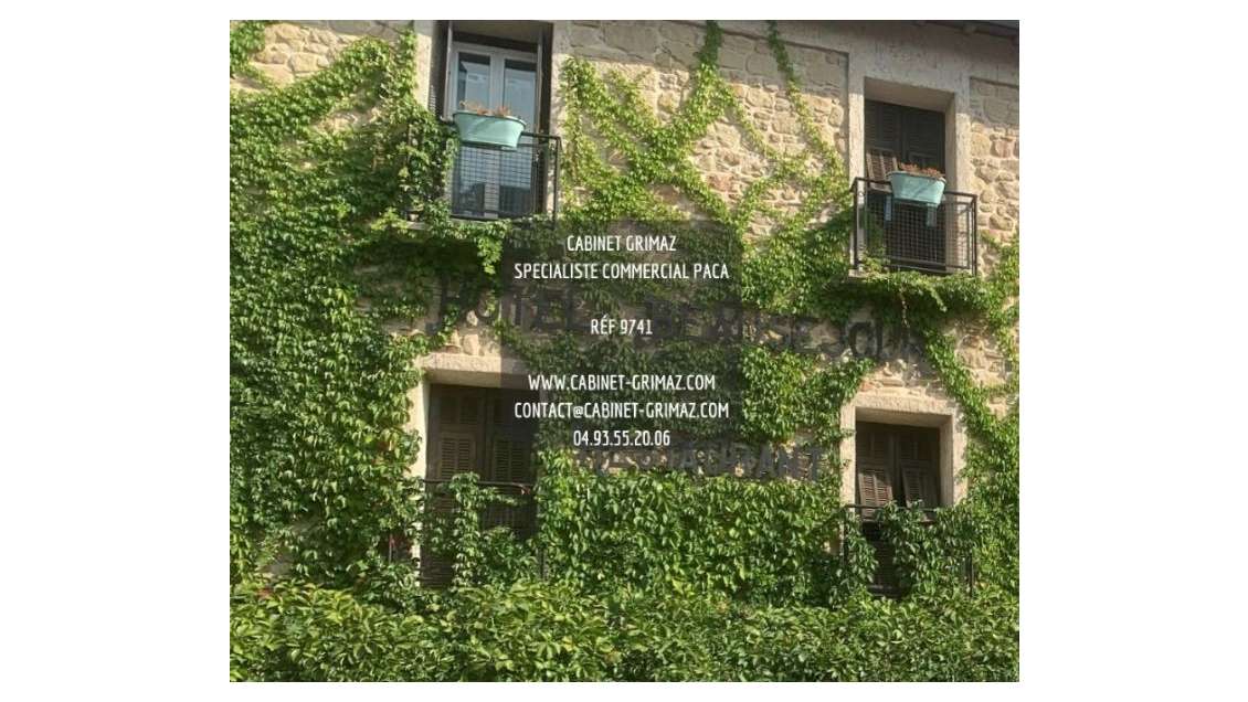 Vente hôtel meublé de charme à Contes