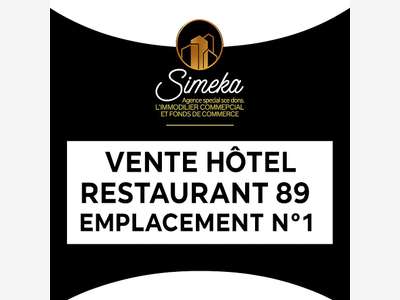 Vente hôtel restaurant d’exception dans l'Yonne