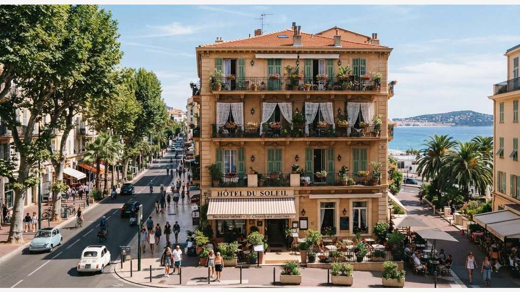 A vendre hôtel de charme classé 3 *** à Nice