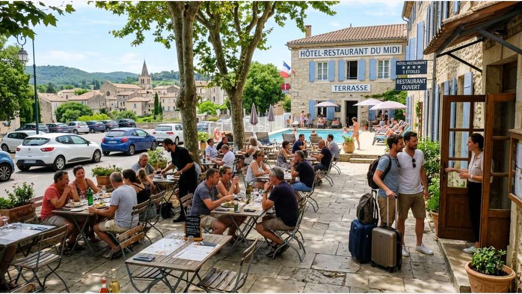 À céder hôtel-restaurant au Sud de la France