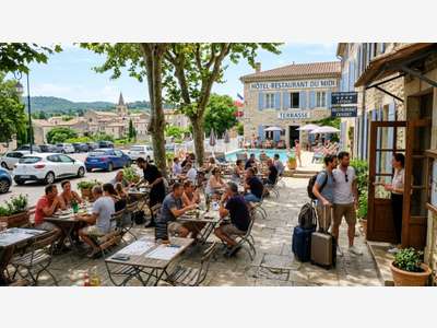 À céder hôtel-restaurant au Sud de la France
