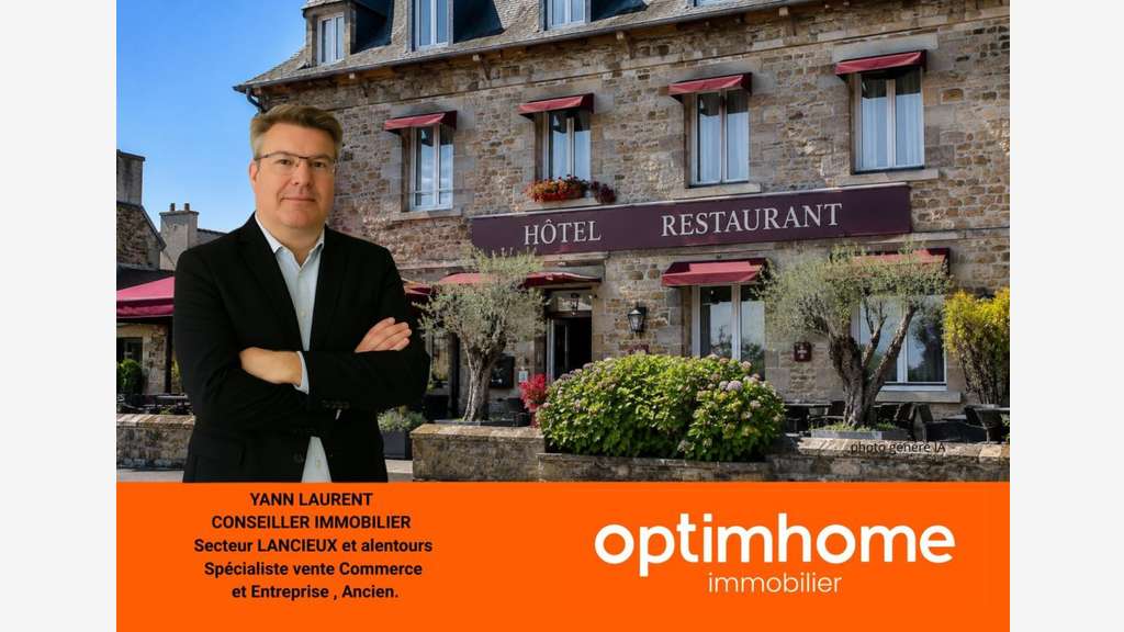À VENDRE - HÔTEL-RESTAURANT AVEC MURS - VUE MER - 