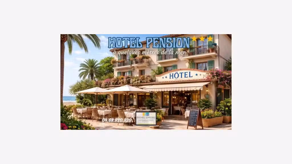 AV hôtel pension *** prox mer Pyrénées Orientales