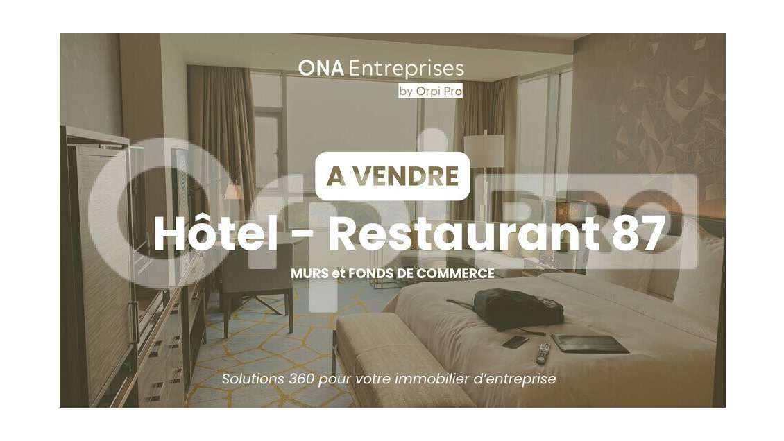 Vente hôtel restaurant à Coussac Bonneval centre