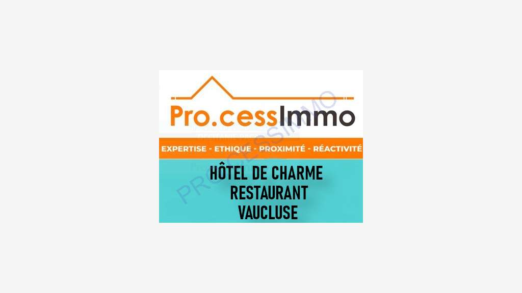 AV hôtel restaurant saisonnier de charme Vaucluse