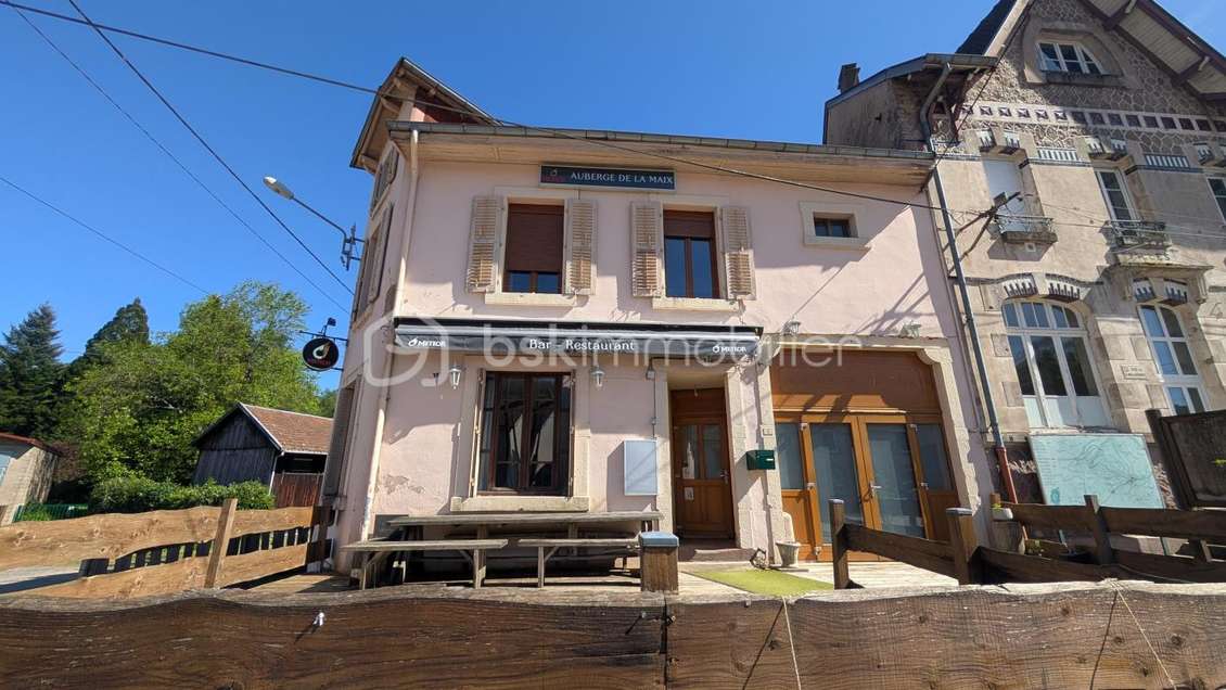 Vente murs et FDC auberge historique à Vexaincourt