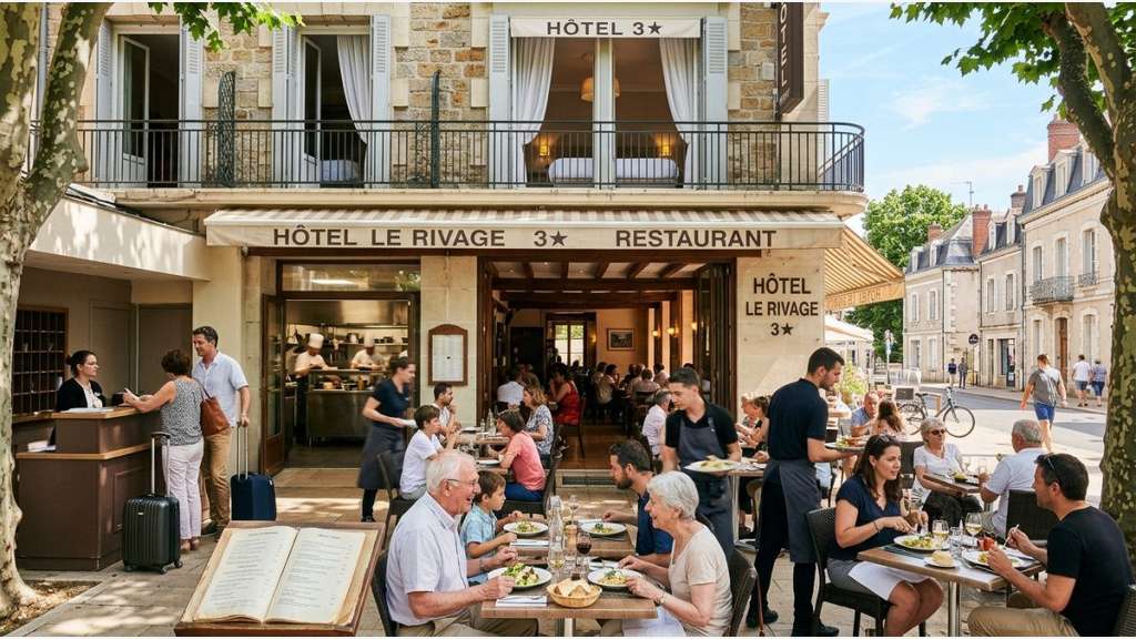 A vendre hôtel 3 *** restaurant secteur Vichy