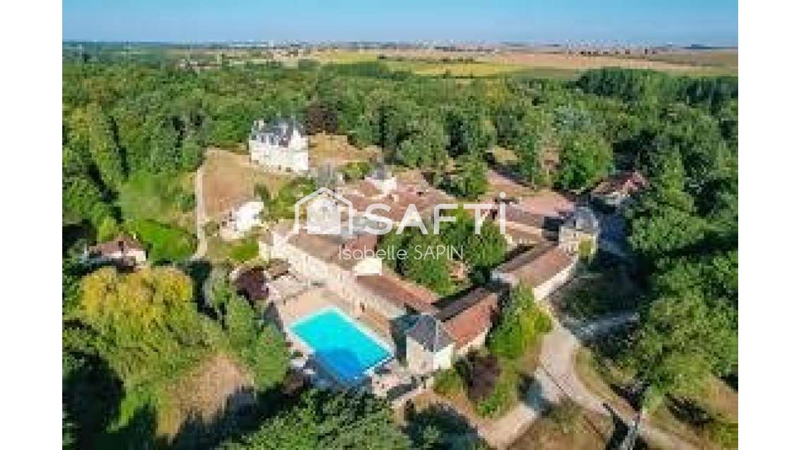 Cession domaine hôtelier 30ha en Poitou-Charentes