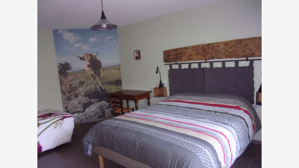 Corps de ferme réhabilité en chambres d'hôtes
