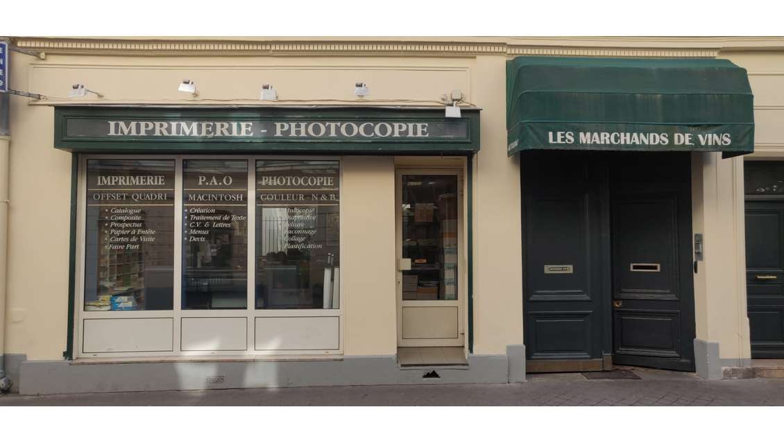 AV  Imprimerie - Papeterie place de Clichy 75017