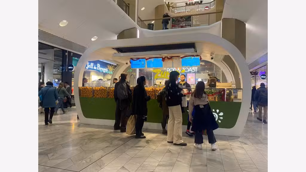 Vente kisoque en centre commercial de Lyon 69003