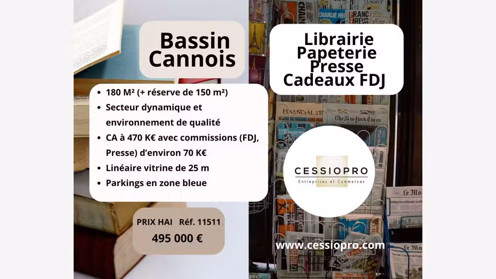 AV Librairie Papeterie Presse Cadeaux FDJ - Cannes