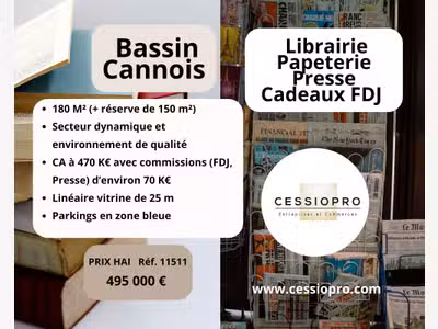 AV Librairie Papeterie Presse Cadeaux FDJ - Cannes