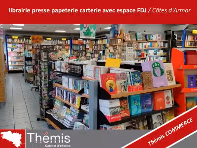 Vente FDC Librairie presse FDJ papeterie dept 22