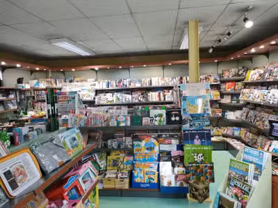 Vente FDC presse FDJ librairie avec log à Gavray