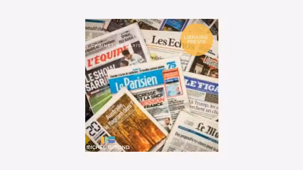 Vente librairie papeterie presse à Paris 75015