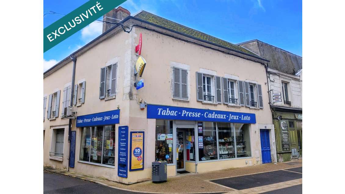 Vente FDC presse tabac en centre Pouilly-Sur-Loire