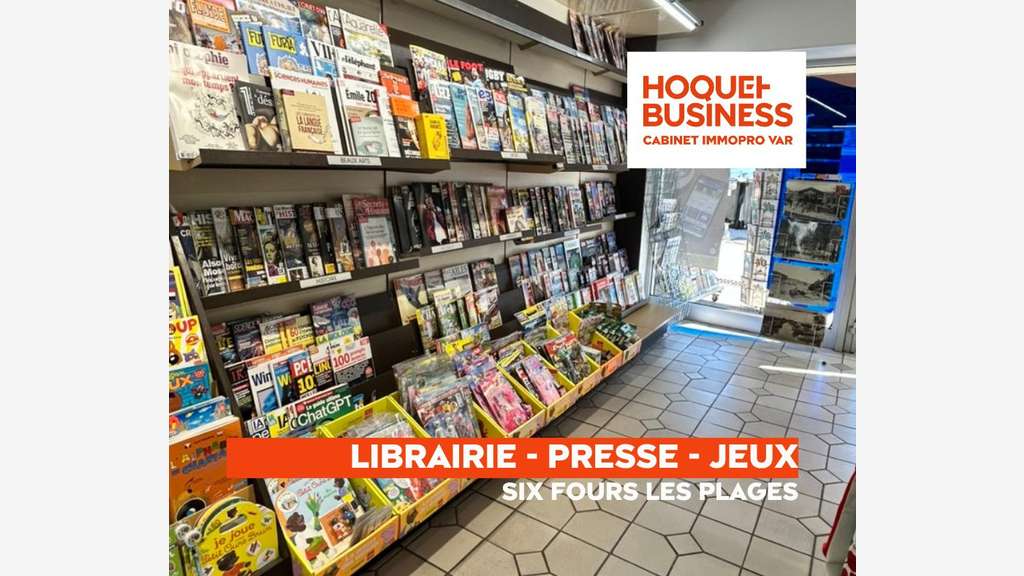 Vente FDC presse librairie papeterie dans le Var