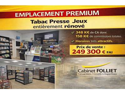 Vente Tabac - Presse - Loto à Strasbourg