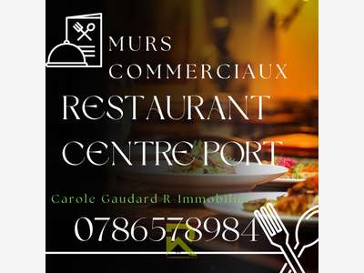 Vente murs et fonds restaurant au Cap d'Agde