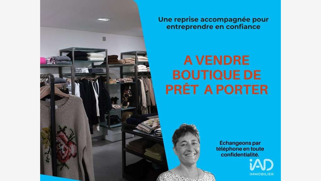 Vente FDC prêt-à-porter femme empl premium Aix