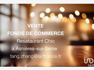 Vente magnifique restaurant à Asnières-sur-Seine