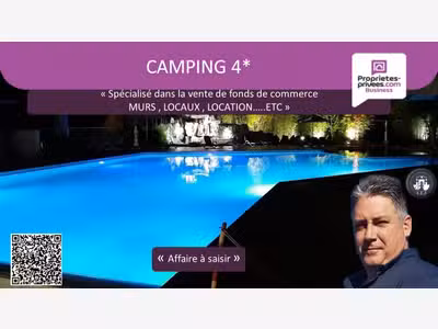 Opportunité investisseur camping **** Sud Rhône