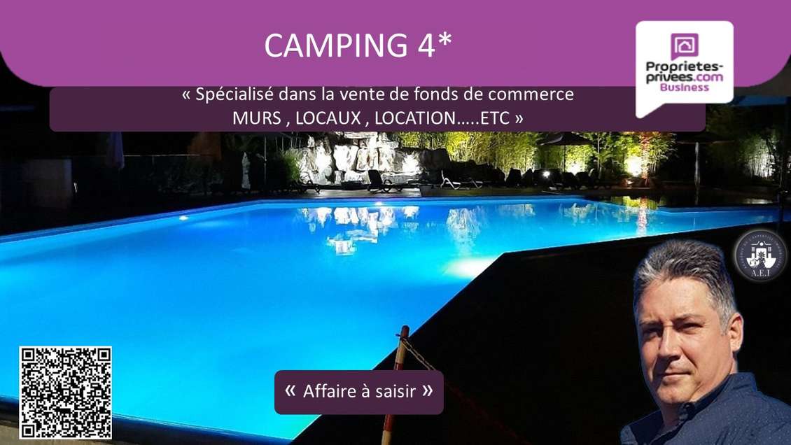 Opportunité investisseur camping **** Sud Rhône
