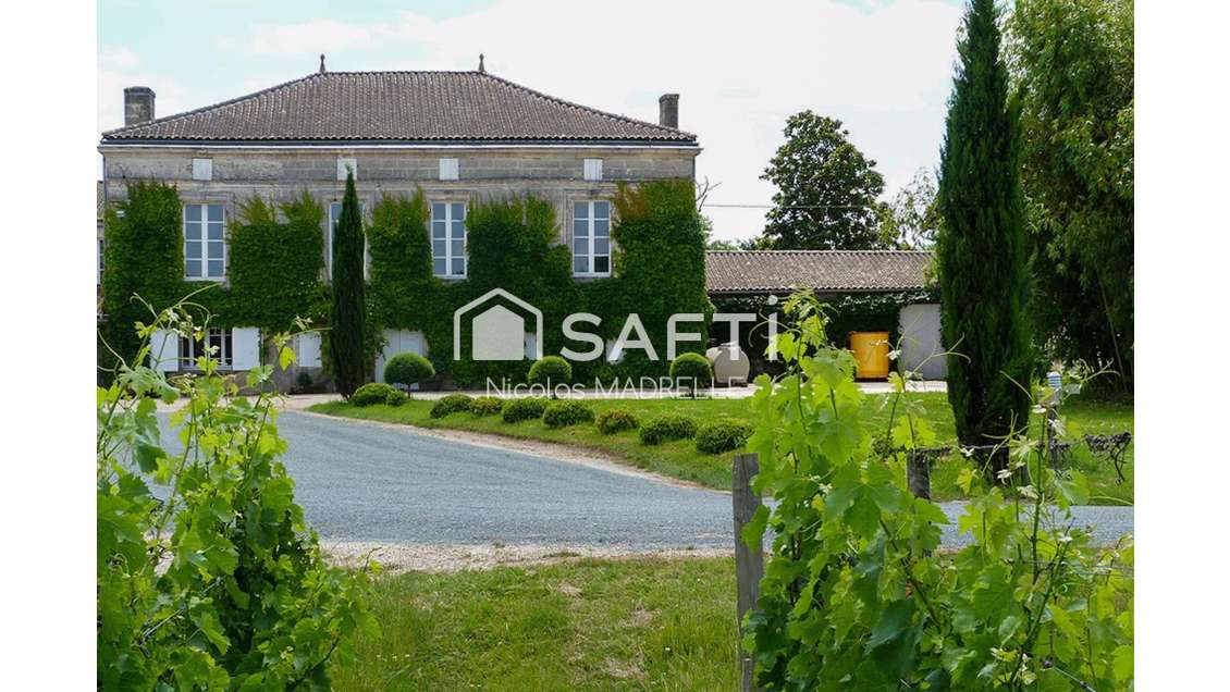 AV propriété viticole d’exception 45min Bordeaux