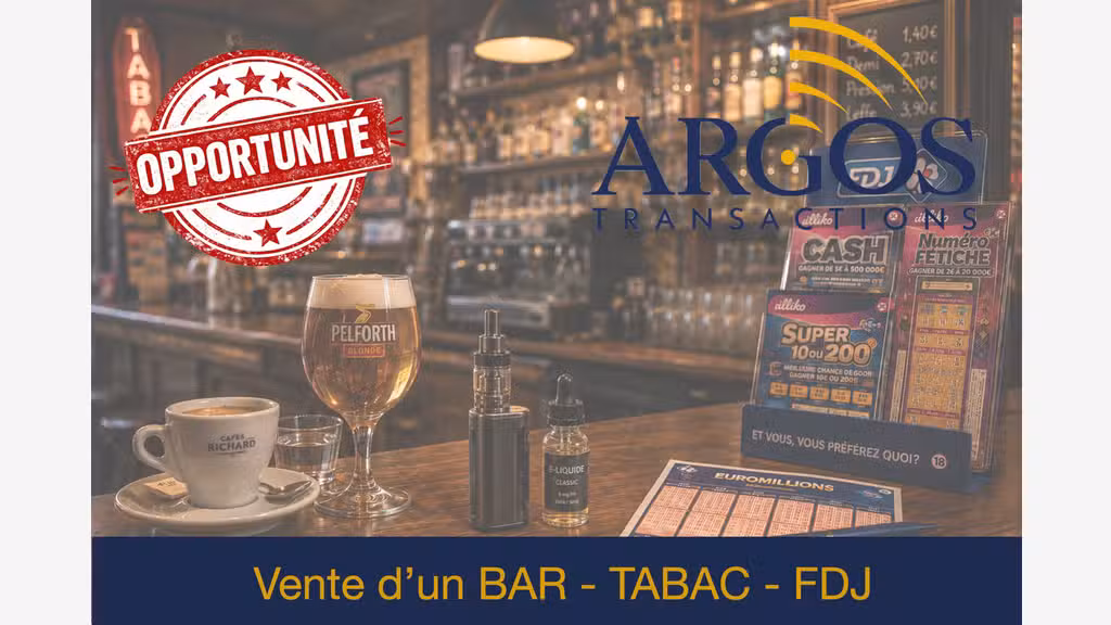 A vendre Bar Tabac FDJ en Bretagne