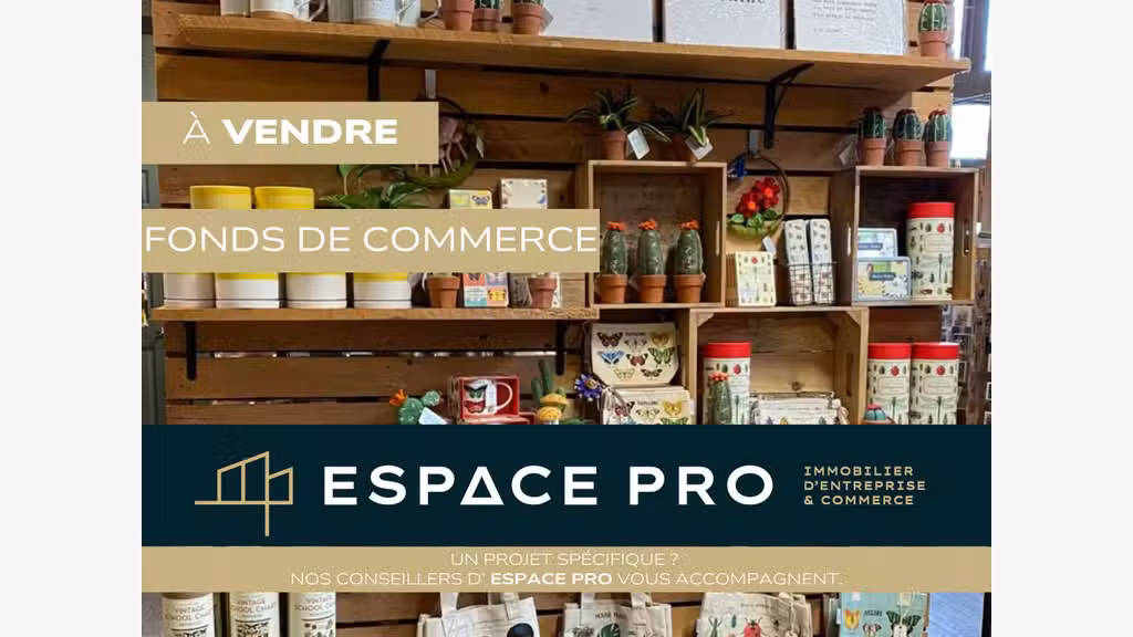 Vente boutique souvenirs /cadeaux à Cabourg