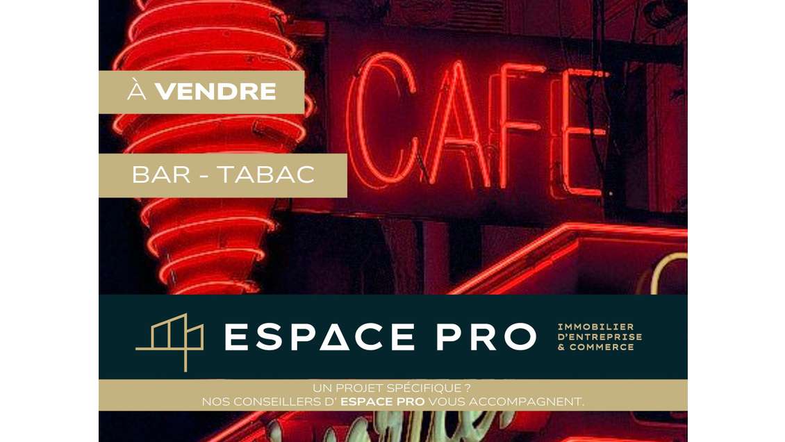 Vente bar tabac de 50m² au coeur de Caen