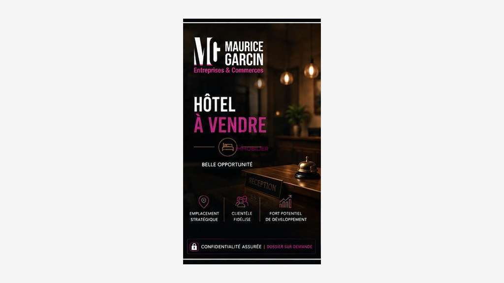 Hôtel bureau + 30 ch à vendre Castellet-en-Luberon