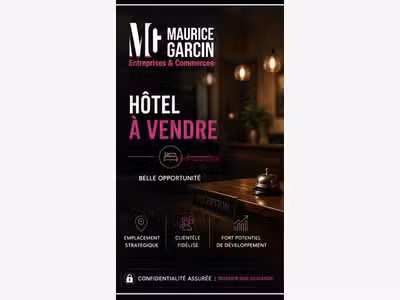 Hôtel bureau + 30 ch à vendre Castellet-en-Luberon