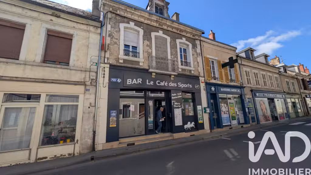 A vendre bar café restaurant Châteauneuf-sur-Cher