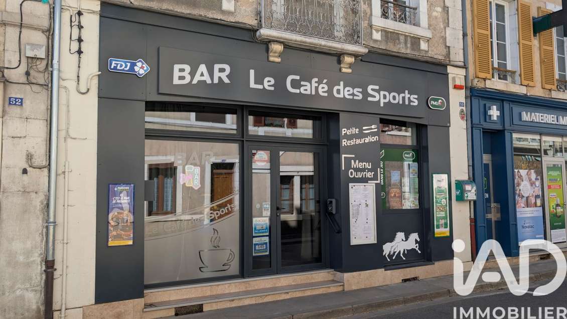 A vendre bar café restaurant Châteauneuf-sur-Cher