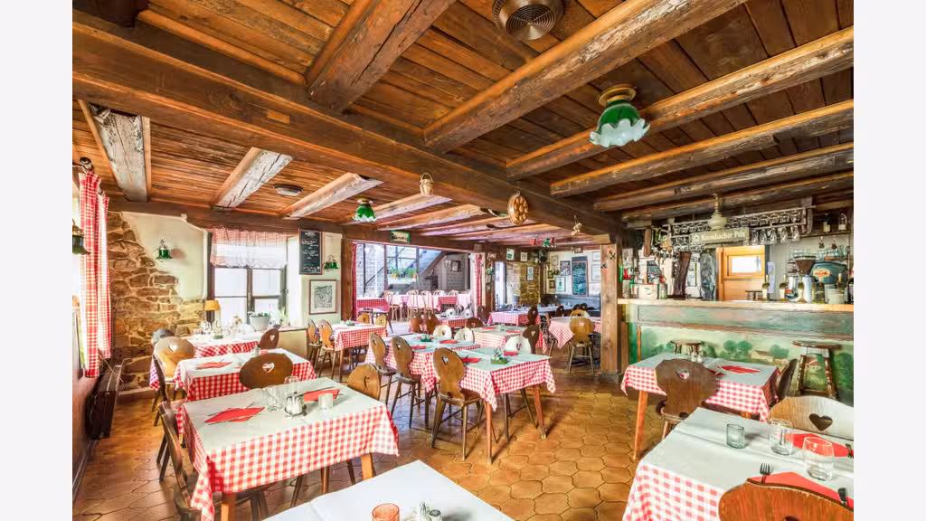 Vente murs et fonds restaurant + 3 apparts Colmar