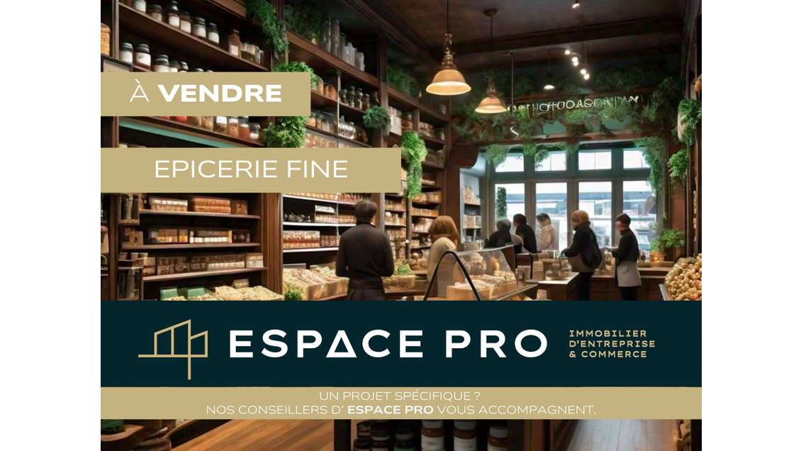 Vente FDC épicerie fine au centre de Deauville