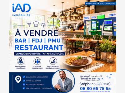 Vente FDC restauration bar PMU FDJ à Dourdan