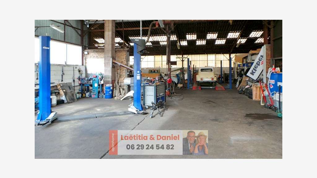Garage de 650m² à vendre proche d' Evreux (27)
