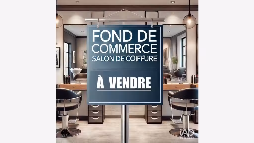 Vente salon de coiffure à Ézanville
