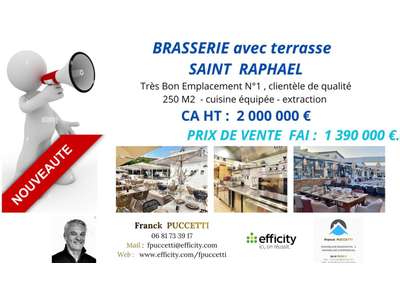 Vente Bar - Brasserie - Tabac à Fréjus